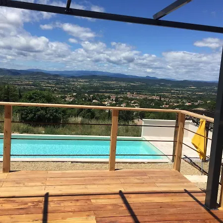 Villa A Piscine Chauffee Et Vue Panoramique