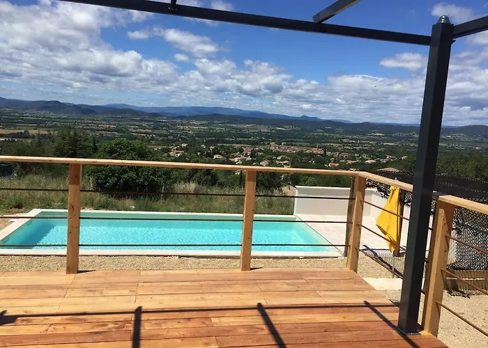 Villa à Piscine Chauffée Et Vue Panoramique